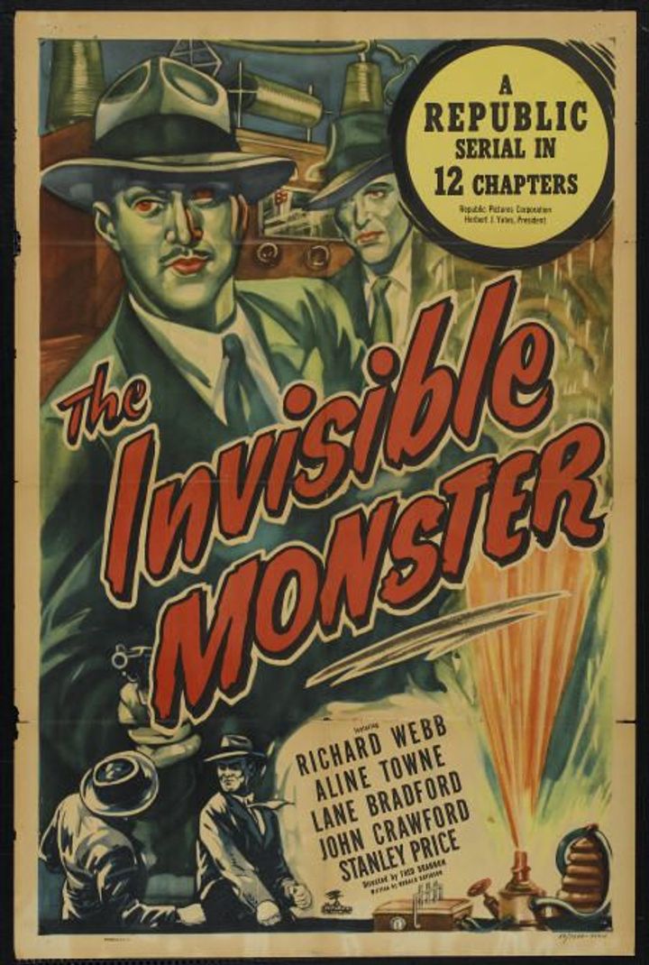 The Invisible Monster (1950) Poster