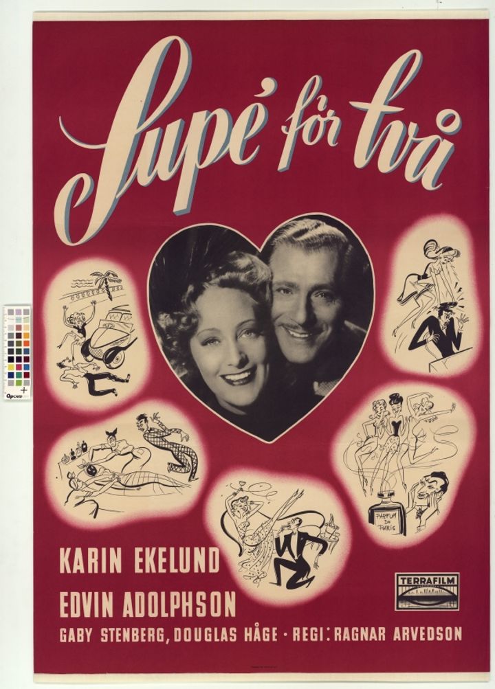 Supé För Två (1947) Poster