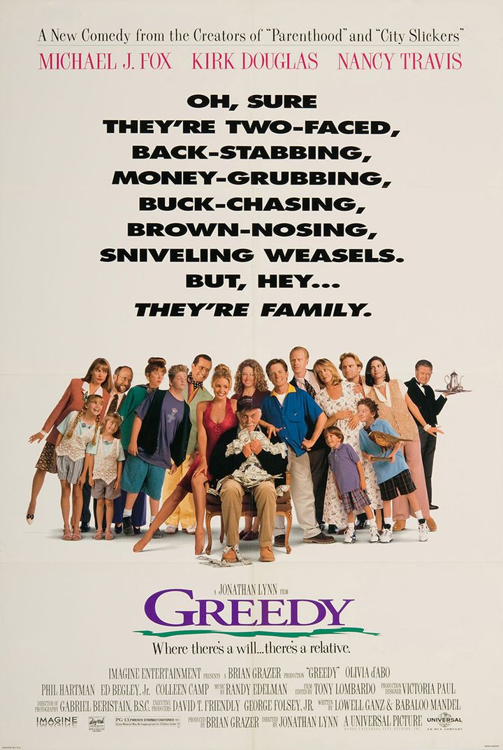 Greedy (1994) Poster