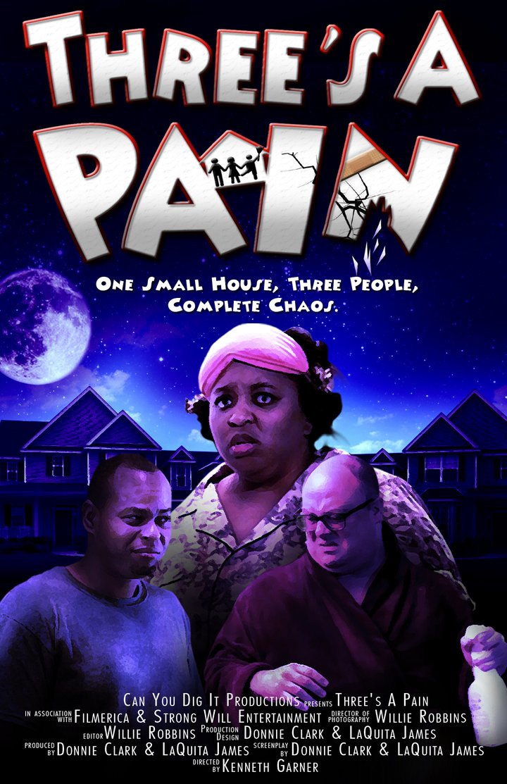 Three's A Pain (2016) Poster