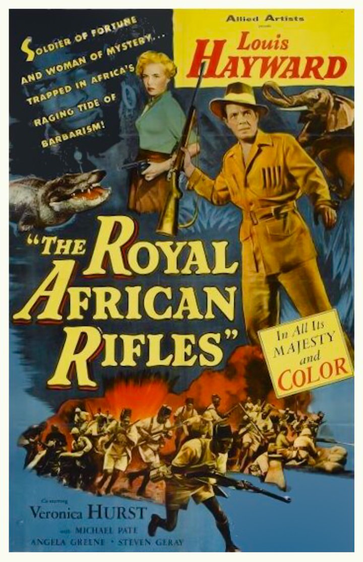 The Royal African Rifles (1953) Poster