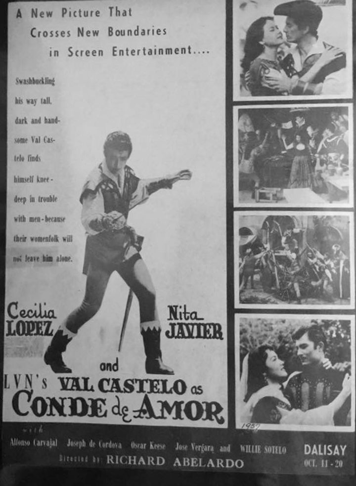 Conde De Amor (1957) Poster