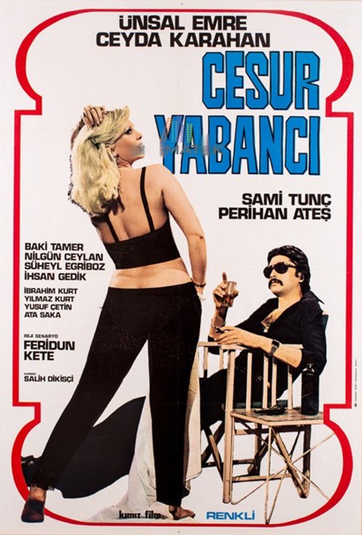 Cesur Yabanci 1977 Poster 6751