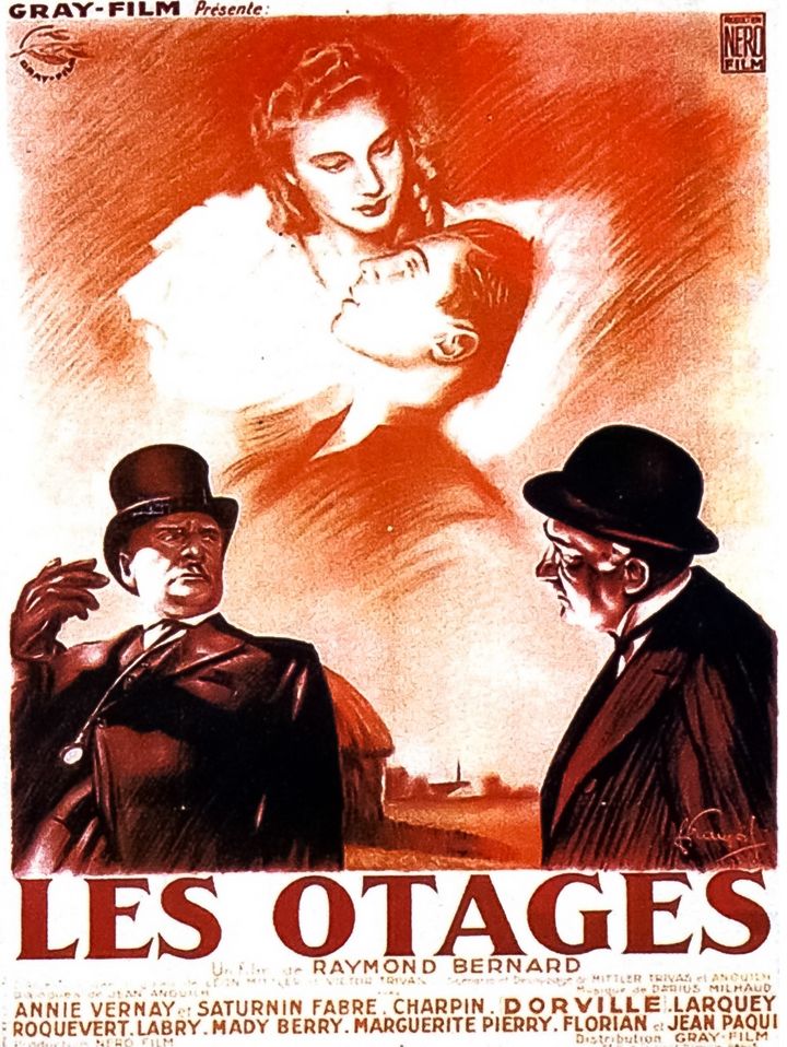 Les Otages (1939) Poster