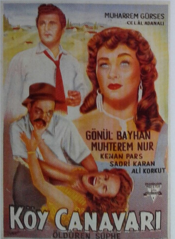 Köy Canavari (1956) Poster