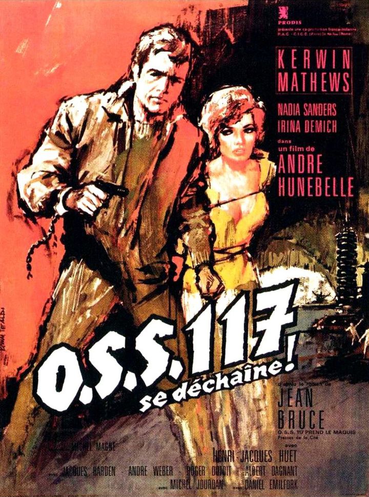 Oss 117 Se Déchaîne (1963) Poster