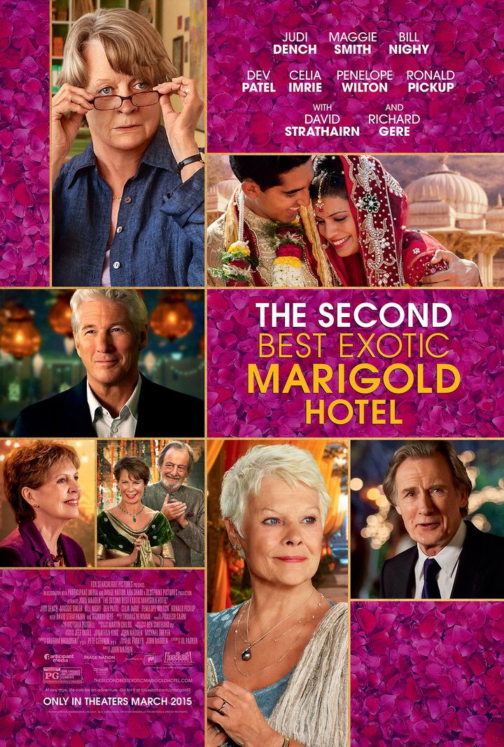 The Second Best Exotic Marigold Hotel (2015) Poster