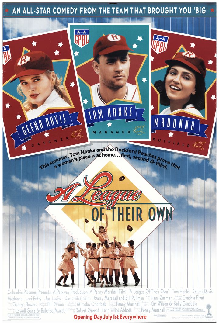 A League Of Their Own (1992) Poster