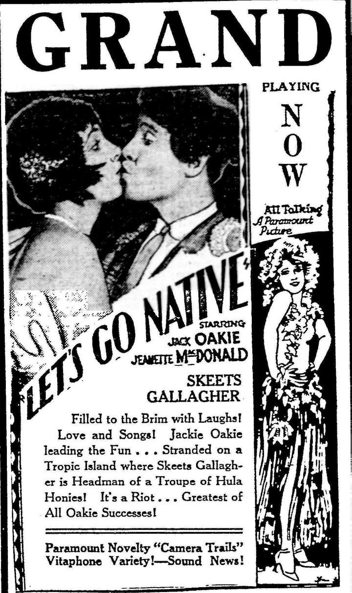 Let's Go Native (1930) Poster