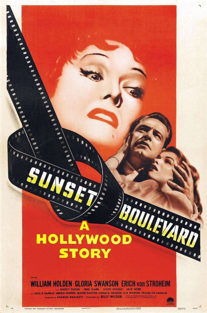 Sunset Blvd. (1950) Poster