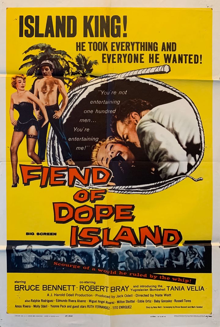 The Fiend Of Dope Island (1960) Poster