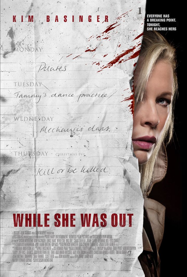 While She Was Out (2008) Poster