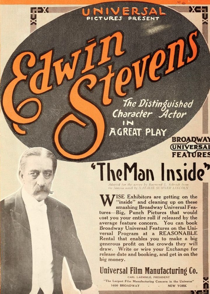 The Man Inside (1916) Poster