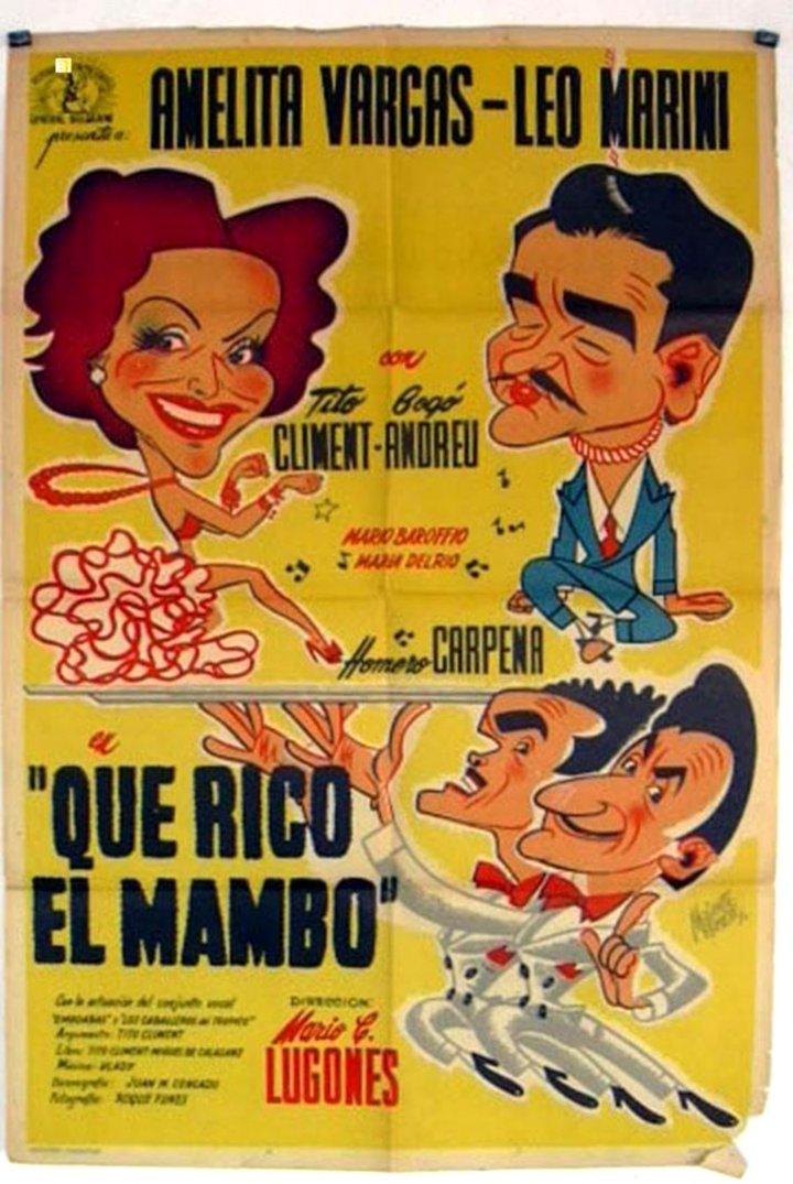 ¡qué Rico El Mambo! (1952) Poster