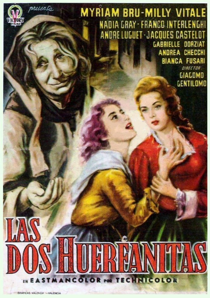 Le Due Orfanelle (1954) Poster