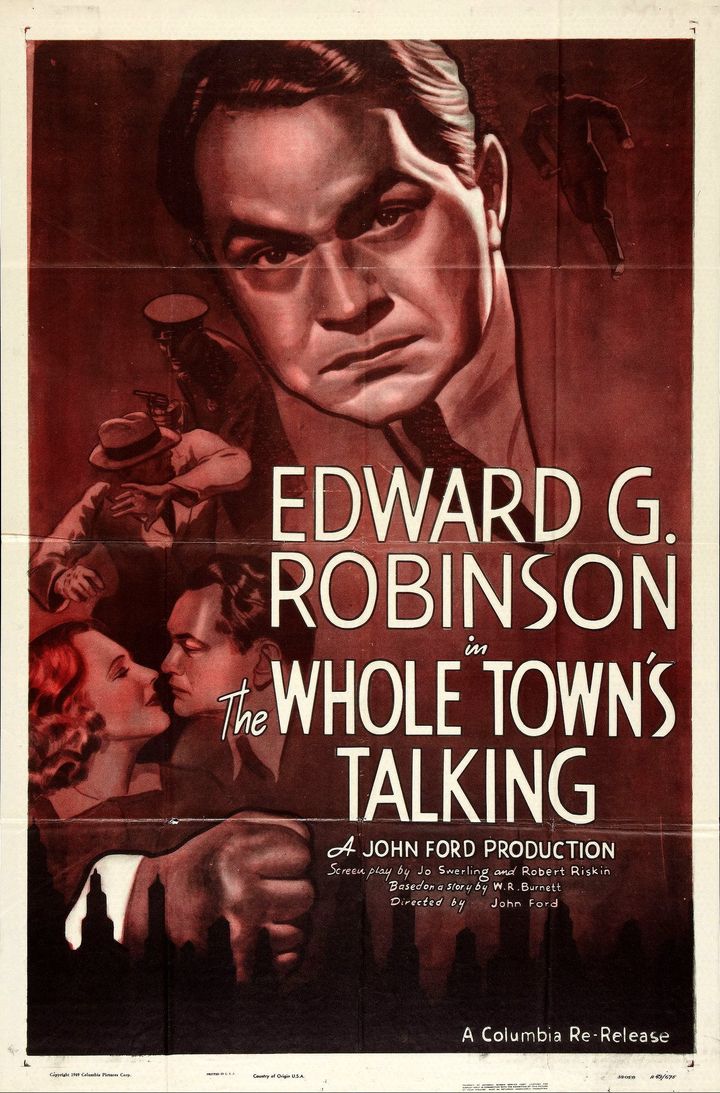 The Whole Town's Talking (1935) Poster