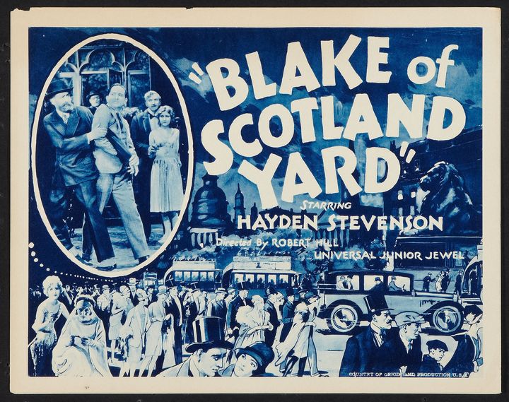 Blake Of Scotland Yard (1927) Poster