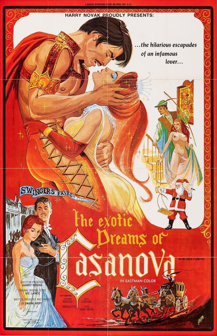 The Exotic Dreams Of Casanova (1971) Poster