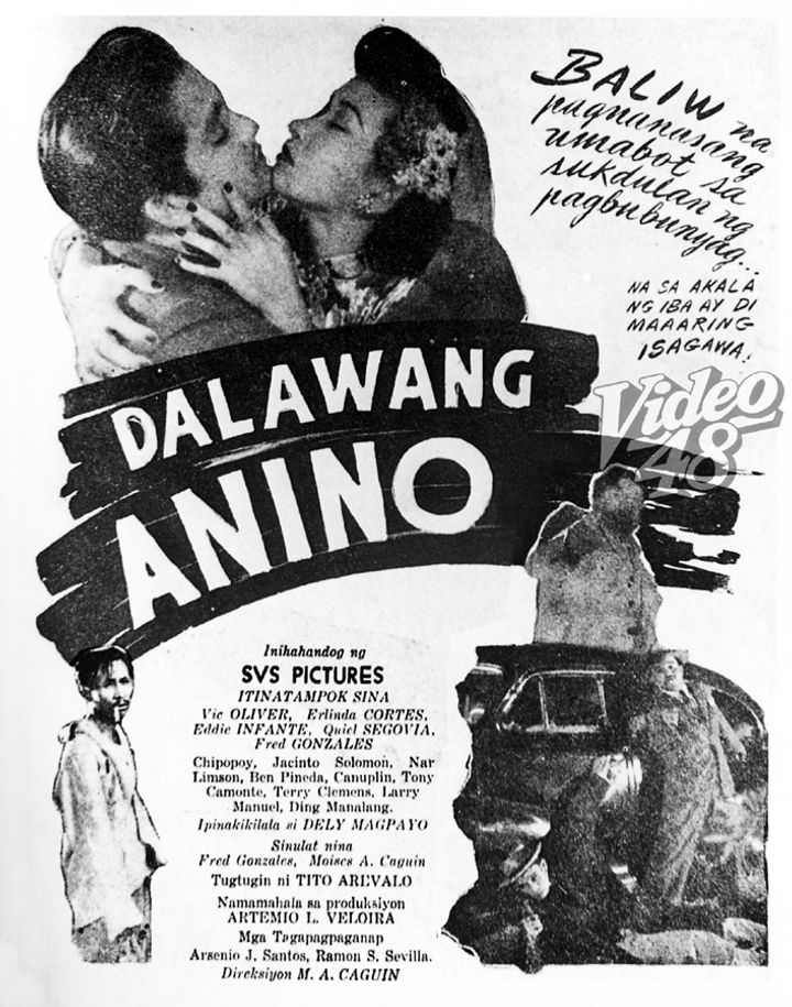 Dalawang Anino (1947) Poster