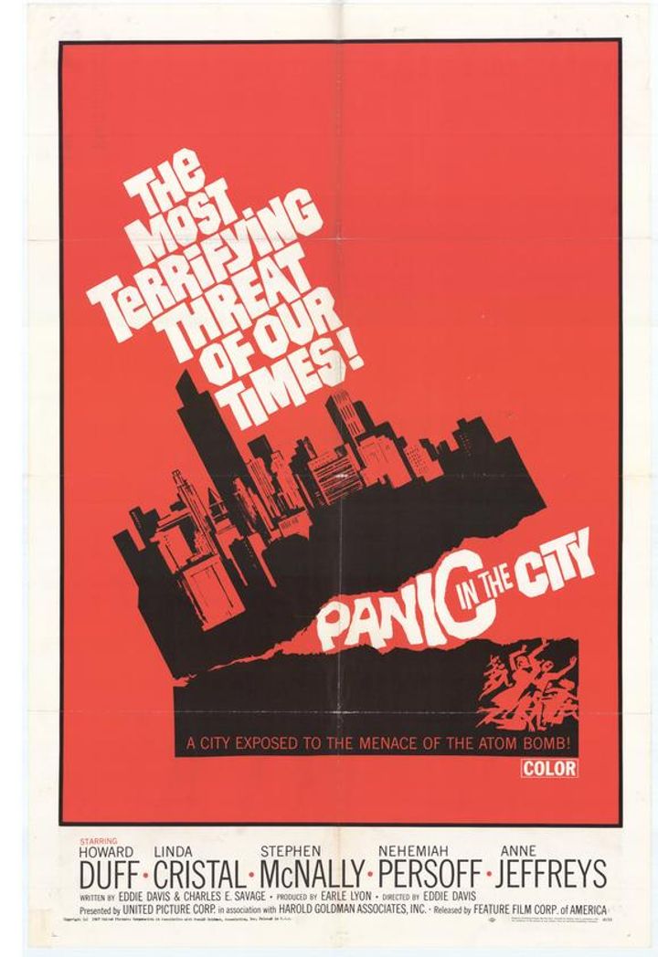 Panic In The City (1968) Poster