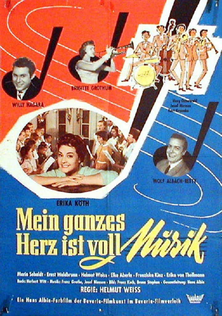 Mein Ganzes Herz Ist Voll Musik (1959) Poster