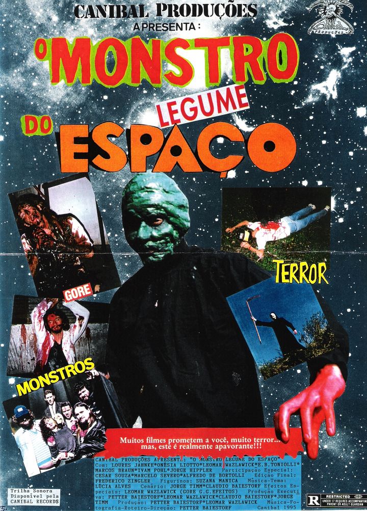 O Monstro Legume Do Espaço (1995) Poster