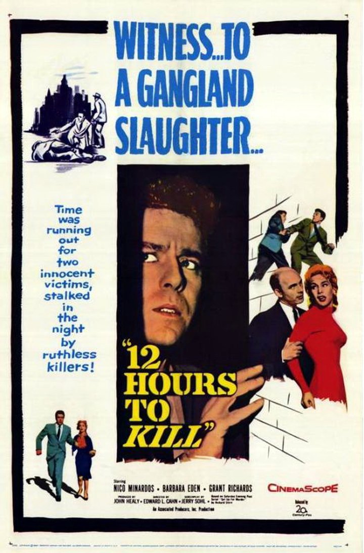 Twelve Hours To Kill (1960) Poster