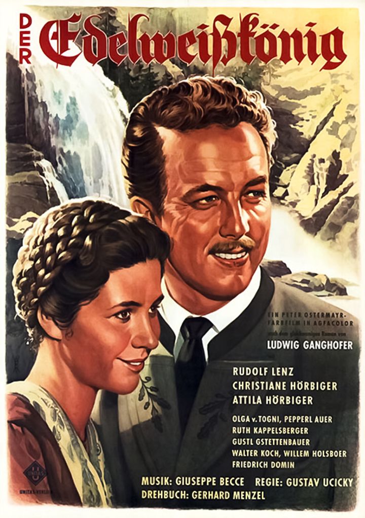 Der Edelweißkönig (1957) Poster