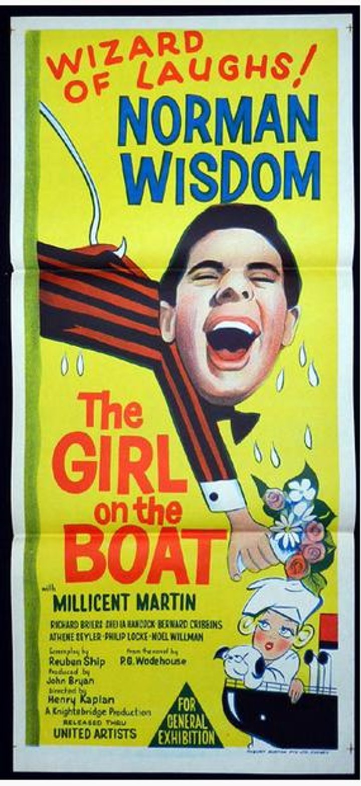 The Girl On The Boat (1962) Poster