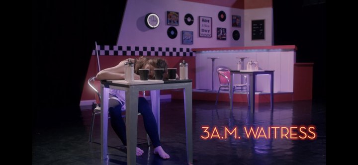 3am Waitress (2021) Poster