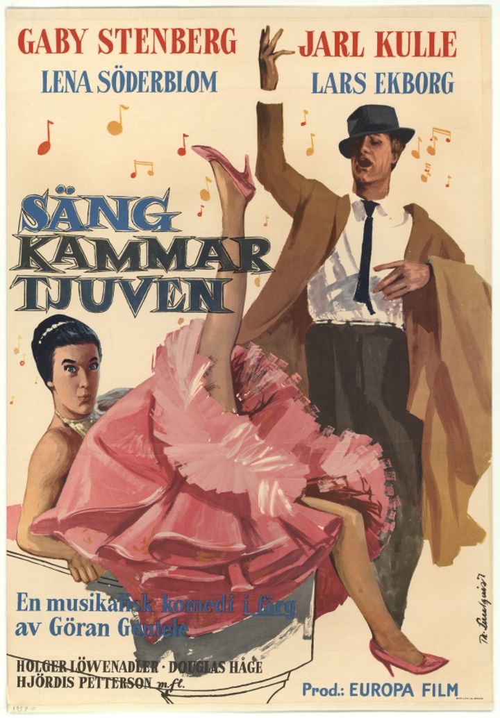 Sängkammartjuven (1959) Poster