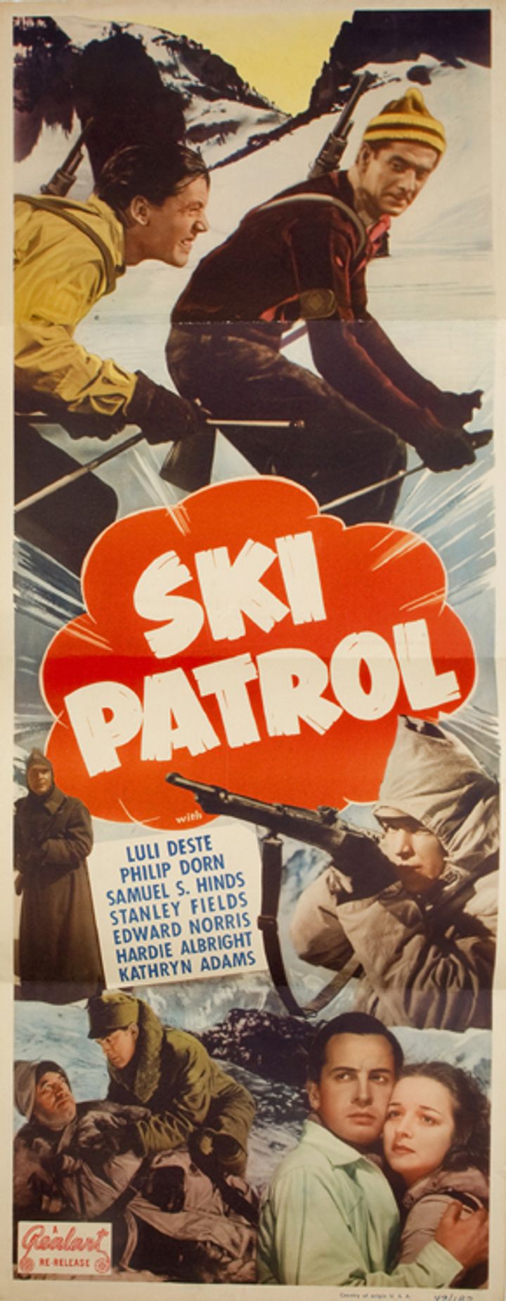 Ski Patrol (1940) Poster