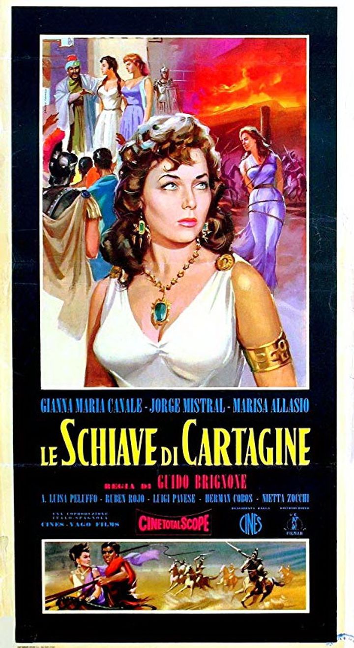 Le Schiave Di Cartagine (1956) Poster