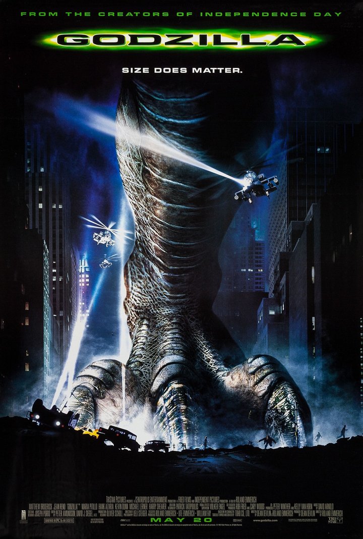 Godzilla (1998) Poster