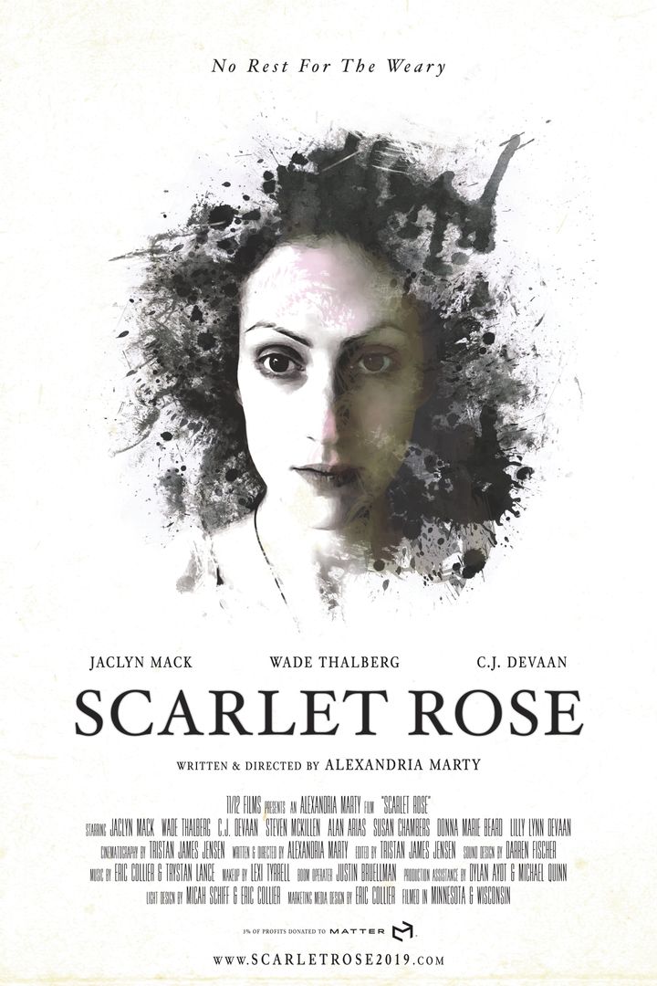 Scarlet Rose Poster