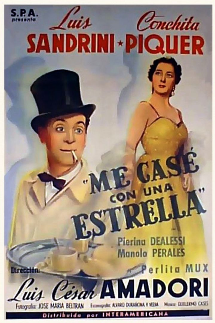 Me Casé Con Una Estrella (1951) Poster