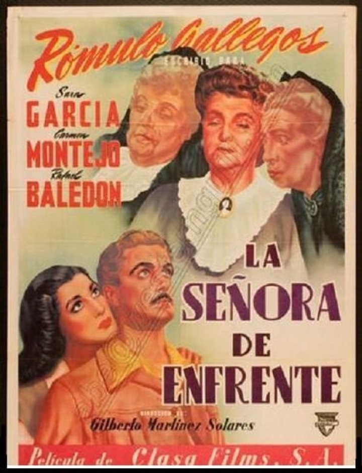 La Señora De Enfrente (1945) Poster