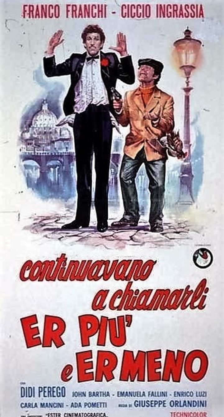 Continuavano A Chiamarli... Er Più E Er Meno (1972) Poster