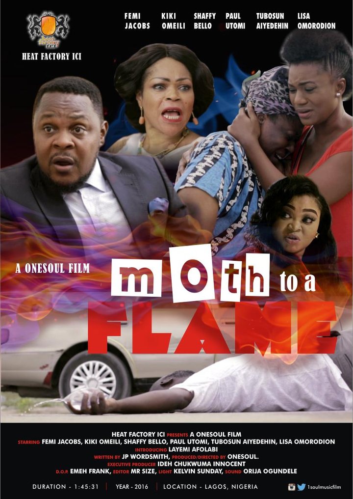 Moth To A Flame (2016) Poster