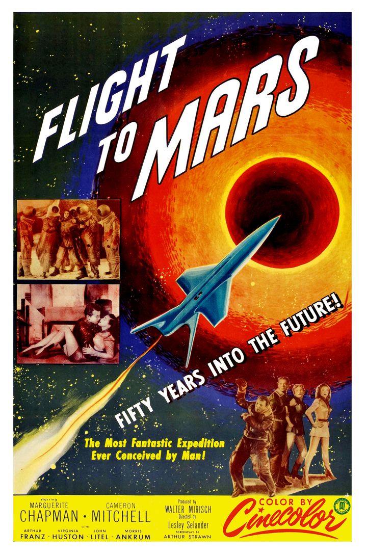 Flight To Mars (1951) Poster