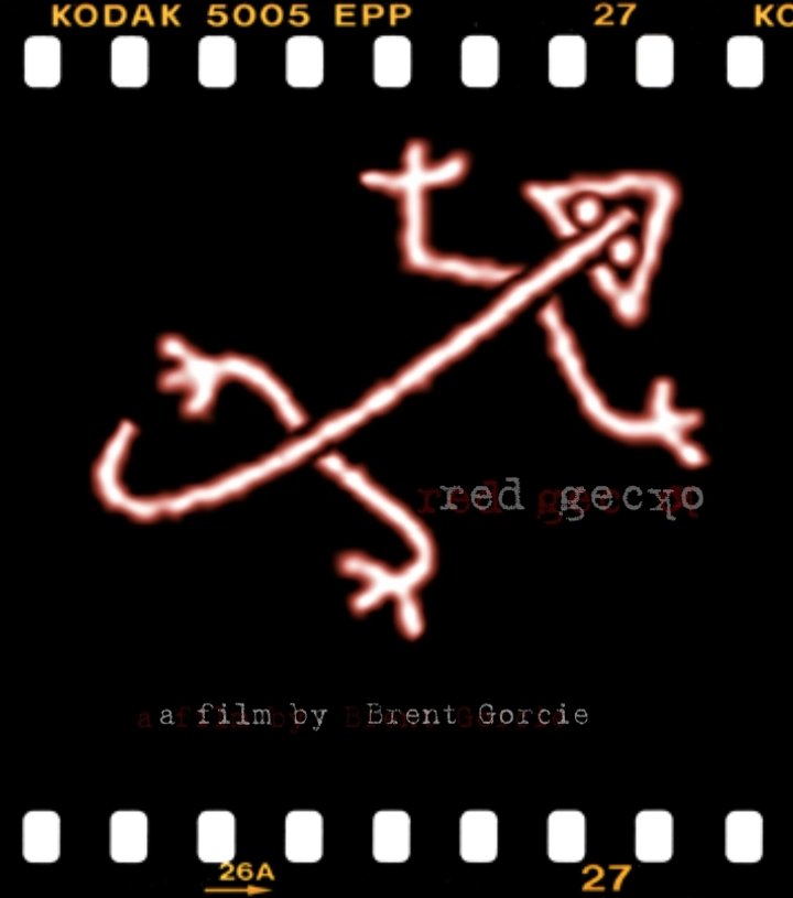 Red Gecko Poster