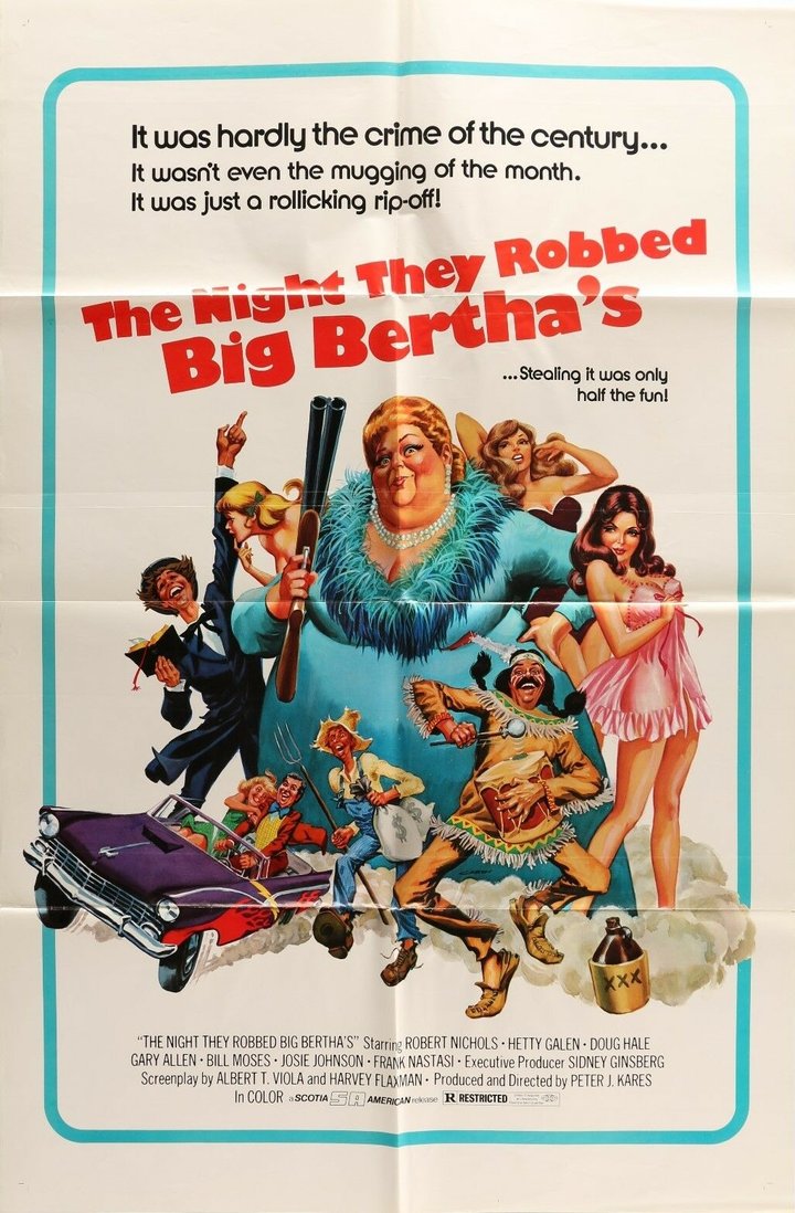 The Night They Robbed Big Bertha's (1975) Poster