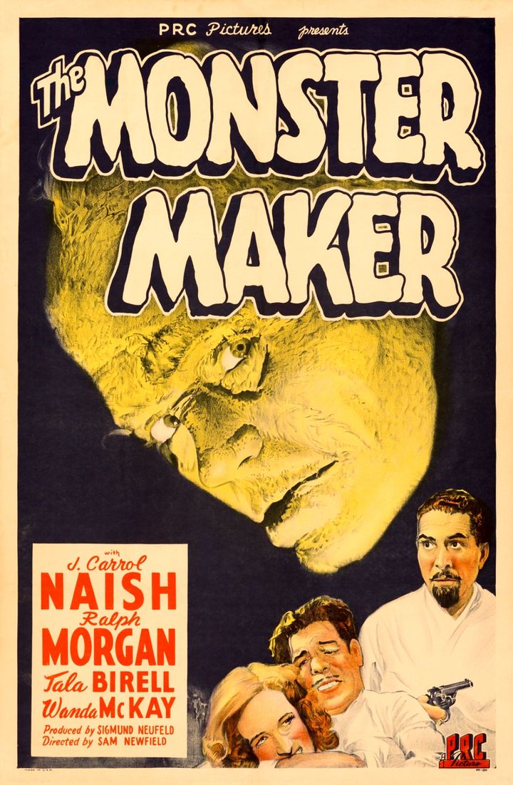 The Monster Maker (1944) Poster