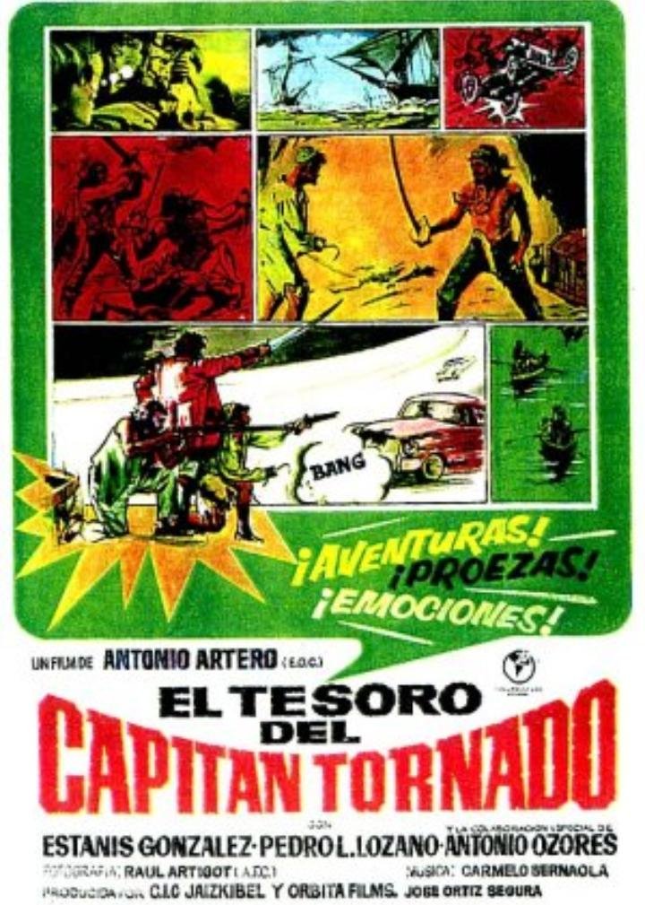 El Tesoro Del Capitán Tornado (1968) Poster