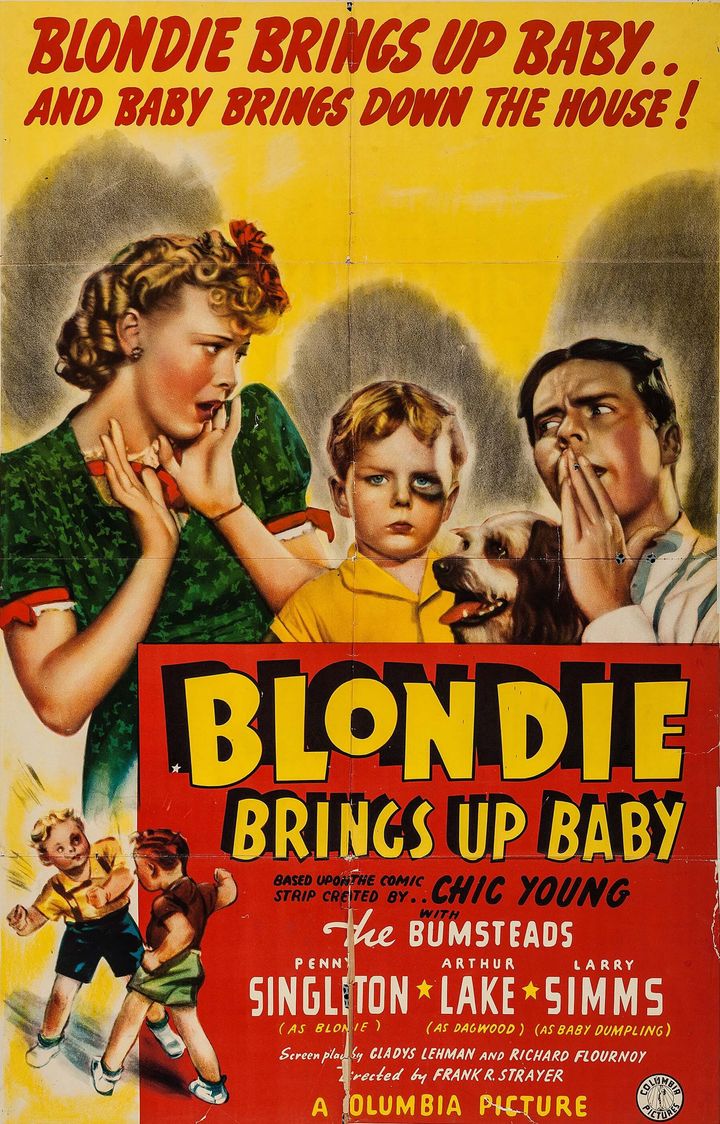 Blondie Brings Up Baby (1939) Poster