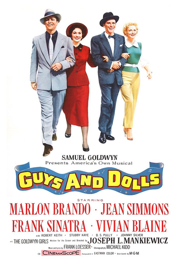 Guys And Dolls (1955) Poster