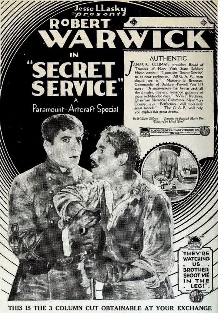 Secret Service (1919) Poster