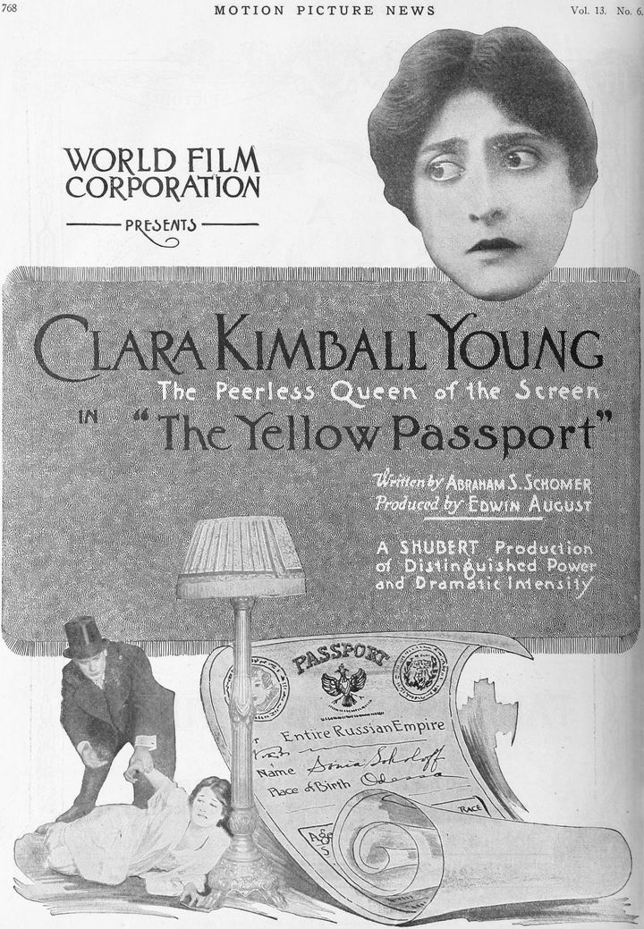 The Yellow Passport (1916) Poster