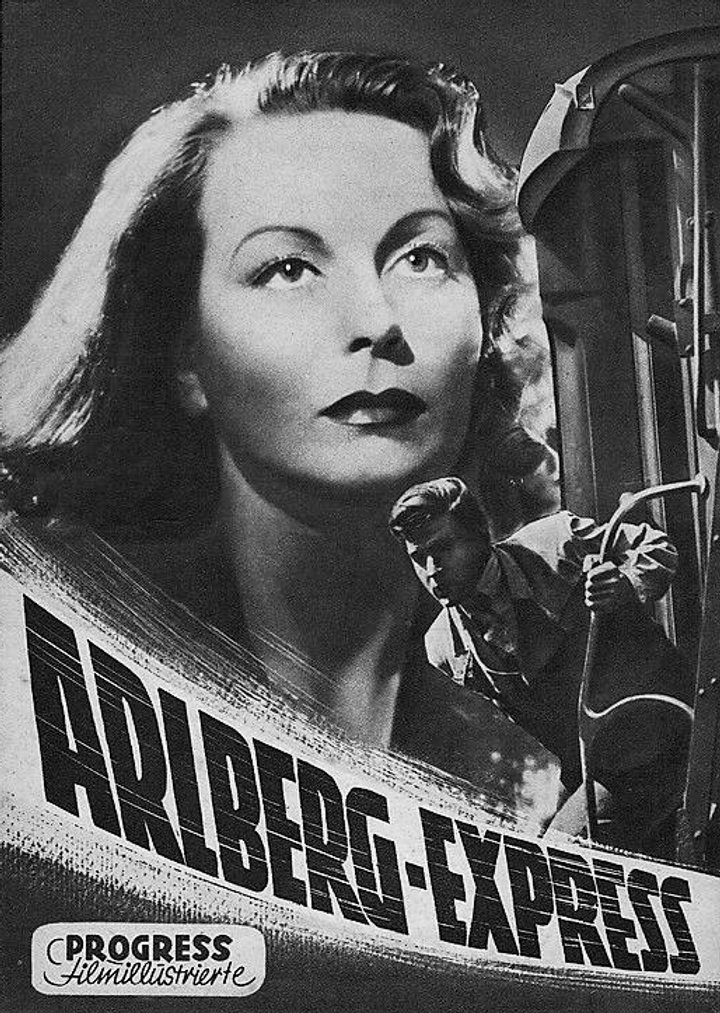 Arlberg-express (1948) Poster