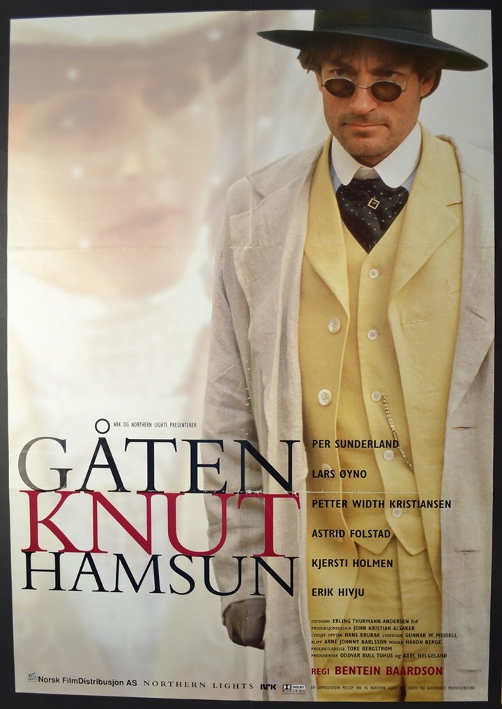 Gåten Knut Hamsun (1996) Poster